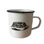 Stihl Geschenk-Set mit Emaille Tasse Heritage, 2 Zimmermannsbleistiften & Zollstock - Fanartikel Bundle von Luxzina