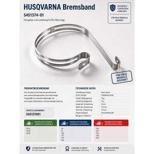 Husqvarna Bremsband 5451374 – 01