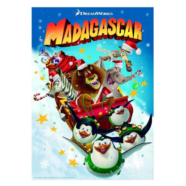 Madagascar Adventskalender Schokoladenkalender