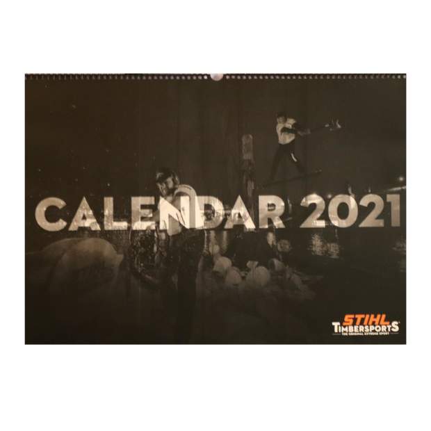 Stihl Timbersports Wandkalender Kiss My Axe 1926 [Kalender 2021] Sammlerstück `21