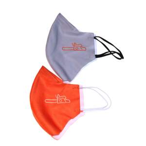 SALE - 2er Set Stihl Mund und Nasenschutz Gesichtsmaske waschbar 60°C Unisex Fit