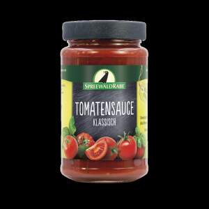 Spreewald Rabe Tomatensauce Klassisch 380 ml – fruchtige Tomatensoße mit Basilikum & Oregano, ideal für Pizza & Pasta
