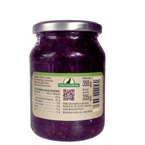 Spreewälder Rotkohl ohne Konservierungsstoffe...