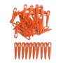50 Stück Kunststoffmesser Kompatibel für Stihl PolyCut 2-2 und PolyCut 3-2