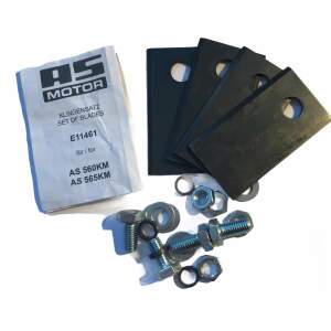 AS-Motor Klingensatz Messerklingen mit Schrauben 50 x 3 x 89  für AS560KM AS565 G05950042,E11461