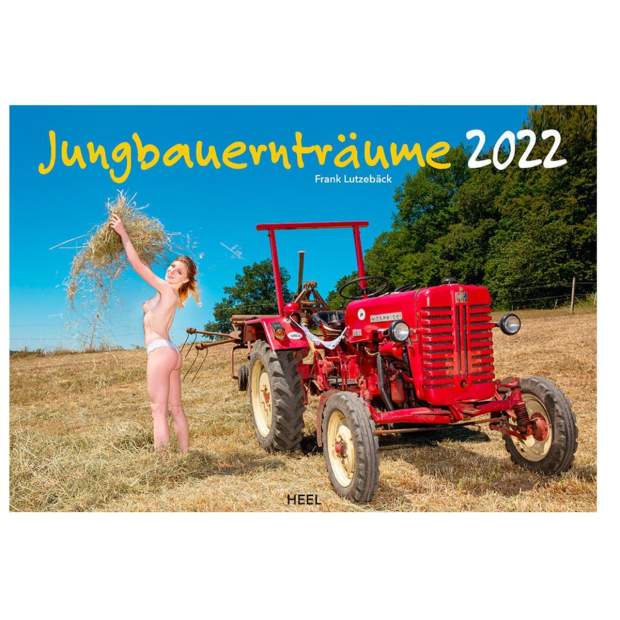 Erotikkalender Jungbauernträume Wandkalender 2022 inkl. Wandplaner 475 x 330 mm