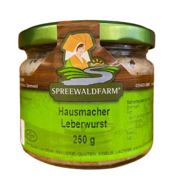 Hausmacher Leberwurst im Glas - 250g