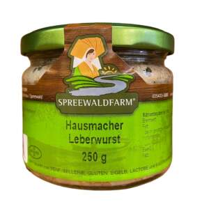 Leberwurst im Glas – Spreewaldfarm, 250 g