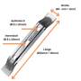 2 Stück Mähmesser Kompatibel für Stihl und Viking iMow RMI 422 RMI 522, 20 cm