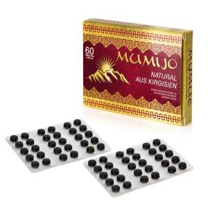 Mumijo Natural aus Kirgisien Shilajit, Mineralien, 60 Tabletten, 200mg