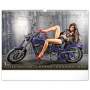 Wandkalender Girls & Bikes Kalender 2024, 48 × 33 cm