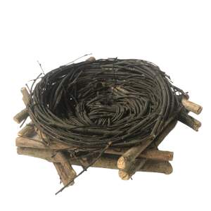 Osternest aus Birkenreisig Ø 18–20 cm...