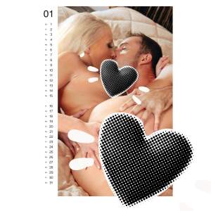 Erotikkalender 2026 – Pin-up Porn Kalender - Intime Momente zweier Körper