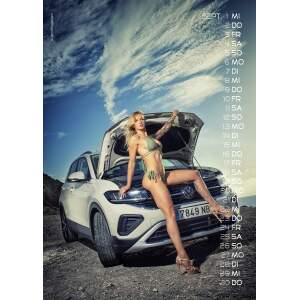 Cars & Girls Kalender 2027 - Erotik Wandkalender DIN A3 | Jens Brüggemann