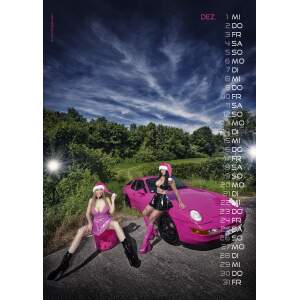 Cars & Girls Kalender 2027 - Erotik Wandkalender DIN A3 | Jens Brüggemann