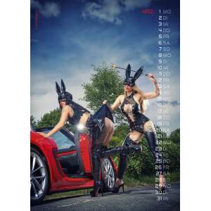 Cars & Girls Kalender 2027 - Erotik Wandkalender DIN A3 | Jens Brüggemann