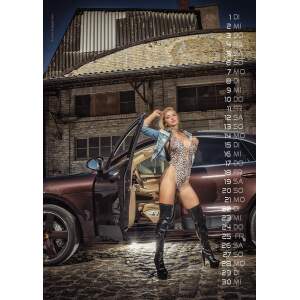 Cars & Girls Kalender 2027 - Erotik Wandkalender DIN A3 | Jens Brüggemann