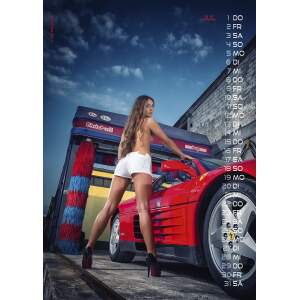 Cars & Girls Kalender 2027 - Erotik Wandkalender DIN A3 | Jens Brüggemann