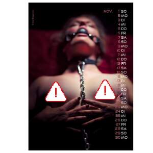 Fetisch Girls Kalender 2026 Erotik Wandkalender DIN A3