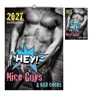 Nice Guys & Bad Cocks Männer Erotikkalender A4...