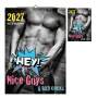 Nice Guys & Bad Cocks Männer Erotikkalender A4 & Postkarte A6 Kalender Set 2027