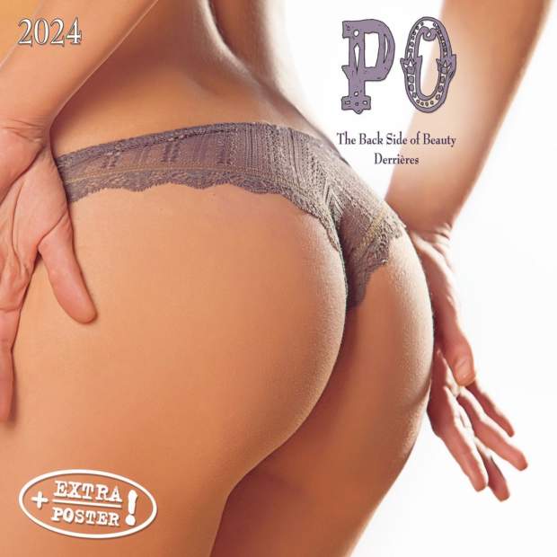 Kalender 2024 - Po - Hot Ass Girls  - Erotikkalender inkl. Extra Poster