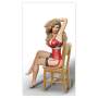 Erotikmagnet Kühlschrankmagent Erotik Pin Up Flirty Fling Girl
