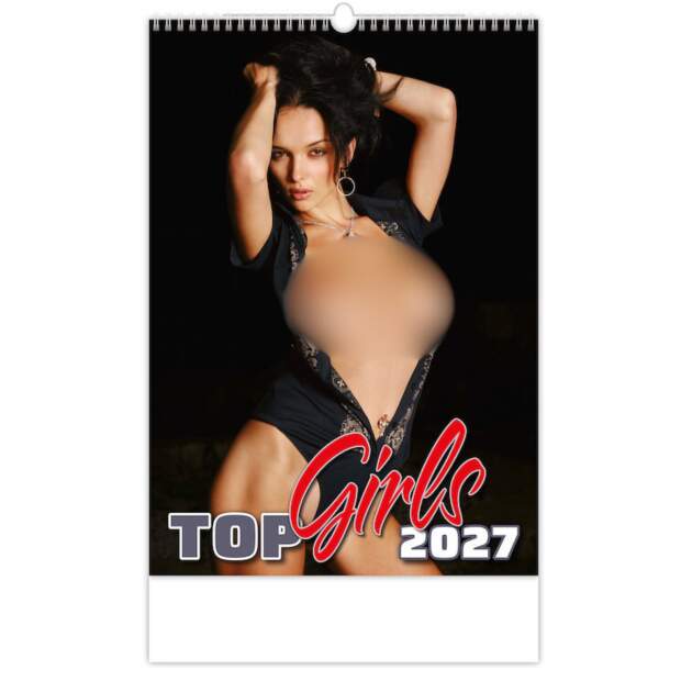 Erotik Kalender 2027 Uncovered Top Girls - Kalender 31,5 x 45 cm Spiralbindung