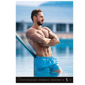 Erotik Kalender 2027 - Sexy Boys - Kalender - 31,5  x 45 cm mit Spiralbindung