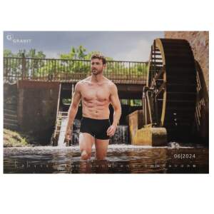 Granit Men Kalender 2024 Erotikkalender 29,7 x 42 cm