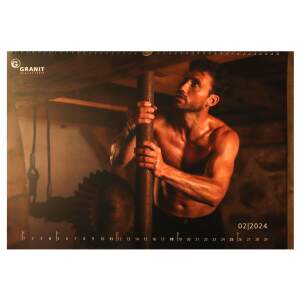 Granit Men Kalender 2024 Erotikkalender 29,7 x 42 cm