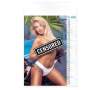 Kalender 2024 Tropical Girls, nackte Frauen Wandkalender, 30 x 47,4 cm
