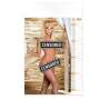 Kalender 2024 Tropical Girls, nackte Frauen Wandkalender, 30 x 47,4 cm