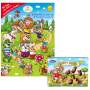 Heidel Osterkalender Schokolade 50g & Happy Easter Schokoladenfiguren 100g