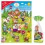 Heidel Osterkalender Schokolade 50g & Milchschokolade Ostermischung 100g