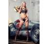 Erotik Kalender 2026 Oldtimer & Girls Wandkalender DIN A3