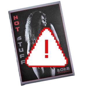 Erotik Kalender 2026 Hot Stuff Wandkalender DIN A4