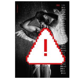 Erotik Kalender 2026 Hot Stuff Wandkalender DIN A4