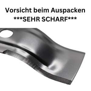 2 Stück Mähmesser Kompatibel mit Stihl und Viking iMow RMI 422 RMI 522, 20 cm