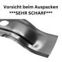 2 Stück Mähmesser Kompatibel mit Stihl und Viking iMow RMI 422 RMI 522, 20 cm