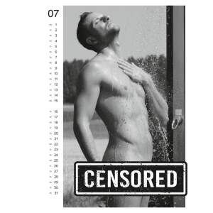 Orion Pin-up Kalender 2024 - Real Cock Erotikkalender - prickelnde Verführung