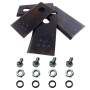 Vari 4 x Messerklingen und Schrauben Reparatursatz BDR 585, 595 40 x 3 x 80 mm