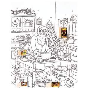 Ausmal-Adventskalender für Kinder –...