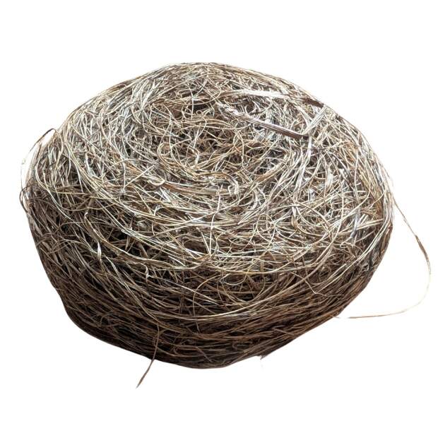 Natur-Grasnest Ø 15 cm – Handgefertigtes Osternest oder Deko-Vogelnest aus getrocknetem Gras