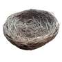 Natur-Grasnest Ø 15 cm – Handgefertigtes Osternest oder Deko-Vogelnest aus getrocknetem Gras