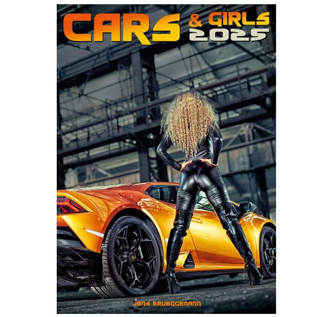 Cars & Girls Kalender 2025 Erotikkalender DIN A3