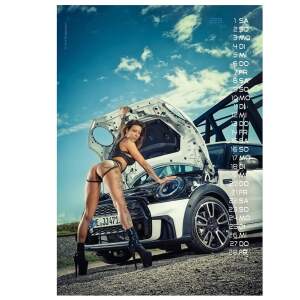 Cars & Girls Kalender 2025 Erotikkalender DIN A3