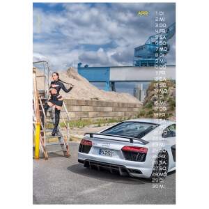Cars & Girls Kalender 2025 Erotikkalender DIN A3