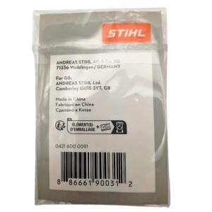 STIHL Büroklammern Motorsäge – Orange Fan-Klammern aus Metall – Sonderform für Sammler