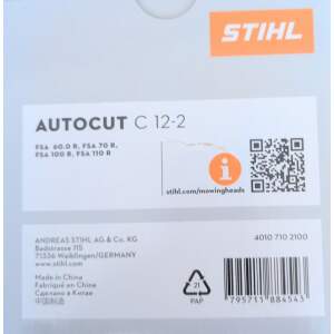Stihl AutoCut C 12-2 FSA 60 R, 70 R, 100 R, 110 R Fadenkopf  2,4 mm 40107102100